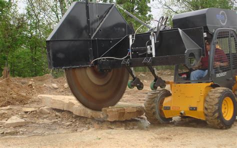 what is a skid steer attachment|skid steer asphalt saw attachment.